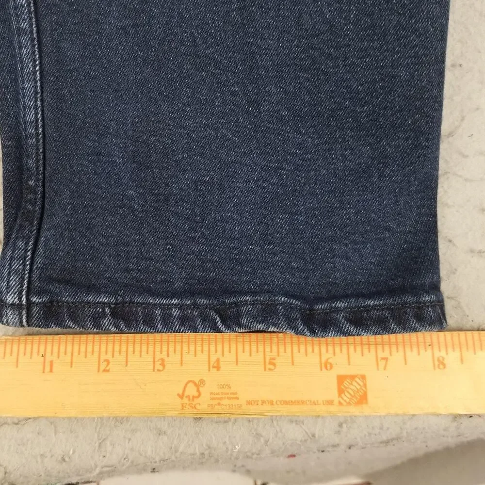 Levis 505‎ Jeans Mens 40x32 Blue Denim Straight Leg Zip Fly Classic 500 Series